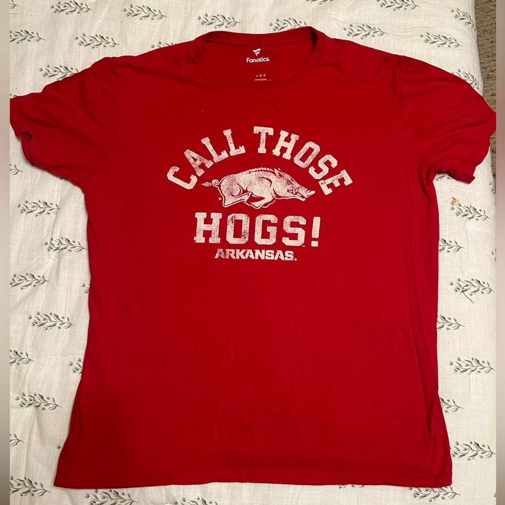 Arkansas Razorbacks tshirt - Picture 1 of 6